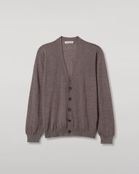 Johnstons of Elgin - Forsyth Superfine Cashmere Cardigan - Lyst