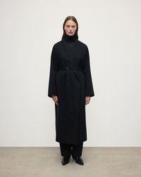 Johnstons of Elgin - Cashmere Wrap Coat - Lyst