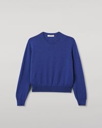 Johnstons of Elgin - Lunan Classic Cashmere Crew Jumper - Lyst