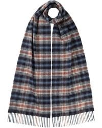 Johnstons of Elgin - Tweed Cashmere Scarf - Lyst