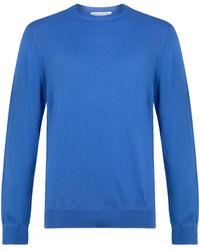 Johnstons of Elgin - Merino Round Neck Jumper - Lyst