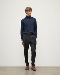 Johnstons of Elgin - Fin Cashmere Roll Neck Jumper - Lyst