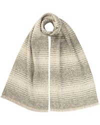 Johnstons of Elgin - Textural Ombré Scarf - Lyst