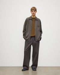 Johnstons of Elgin - Tweel Cashmere Shirt - Lyst