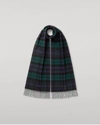 Johnstons of Elgin - Watch Tartan Cashmere Scarf - Lyst