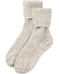 Johnstons of Elgin - Pure Cashmere Bed Socks - Lyst