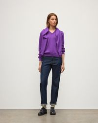 Johnstons of Elgin - Lunan Classic Cashmere V Neck Jumper - Lyst
