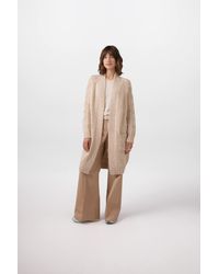 Johnstons of Elgin - Cable Donegal Cashmere Cocoon Cardigan - Lyst