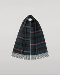 Johnstons of Elgin - Culzean Plaid Bottle Cashmere Scarf - Lyst
