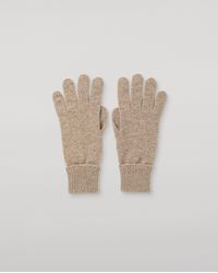 Johnstons of Elgin - Turnback Cuff Light Cashmere Gloves - Lyst