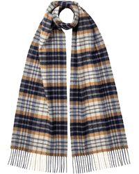 Johnstons of Elgin - House Check Cashmere Scarf - Lyst
