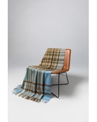 Johnstons of Elgin - Check Cashmere Throw - Lyst