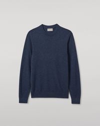 Johnstons of Elgin - Rory Classic Cashmere Crew Jumper - Lyst