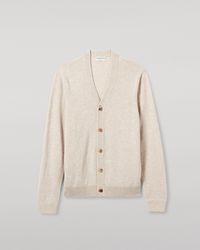 Johnstons of Elgin - Rory Classic Cashmere Cardigan - Lyst