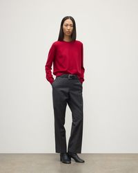 Johnstons of Elgin - Lunan Classic Cashmere Crew Jumper - Lyst