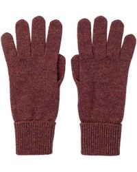 Johnstons of Elgin - Cashmere Gloves With Turnback Cuffs - Lyst
