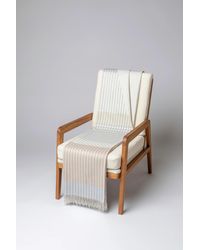 Johnstons of Elgin - Check Reversible Cashmere Throw - Lyst