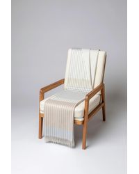 Johnstons of Elgin - Check Reversible Cashmere Throw - Lyst