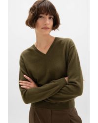 Johnstons of Elgin - Cashmere V Neck Jumper - Lyst