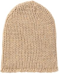 Johnstons of Elgin - Oatmeal Luxe Chunky Cashmere Hat - Lyst
