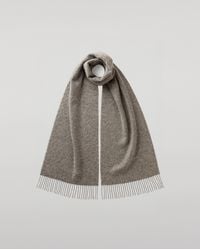 Johnstons of Elgin - Lofty Twill Cashmere Scarf - Lyst