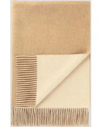 Johnstons of Elgin - Reversible & Cashmere Throw - Lyst