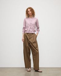 Johnstons of Elgin - Iris Light Classic Cashmere Cardigan - Lyst
