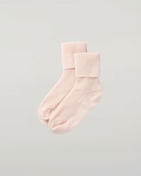 Johnstons of Elgin - Cashmere Lounge Socks - Lyst