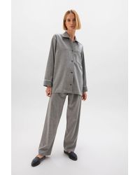 Johnstons of Elgin - Light Cashmere Pyjama Lounge Set - Lyst