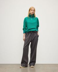 Johnstons of Elgin - Reel Cashmere Half Zip Jumper - Lyst