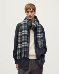 Johnstons of Elgin - Watch Dress Tartan Cashmere Stole - Lyst