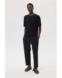 Johnstons of Elgin - Superfine Merino Mesh T-Shirt - Lyst