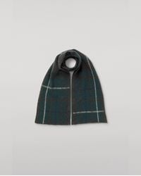 Johnstons of Elgin - Baird Charcoal Brushed Cashmere-Silk Scarf - Lyst