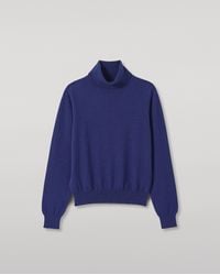 Johnstons of Elgin - Iris Classic Roll Neck Cashmere Jumper - Lyst