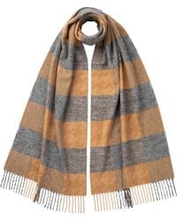 Johnstons of Elgin - Camel Highgrove Heritage Scarf - Lyst