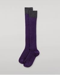 Johnstons of Elgin - Ainsley Cashmere Socks - Lyst