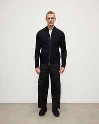 Johnstons of Elgin - Milano Stitch Cashmere Baseball Jacket - Lyst