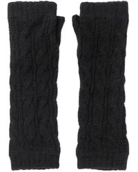 Johnstons of Elgin - Cashmere Gauzy Cable Wrist Warmers - Lyst