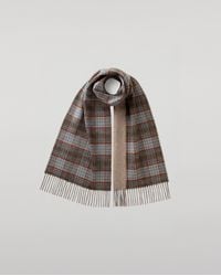 Johnstons of Elgin - Reversible Check Cashmere Scarf - Lyst