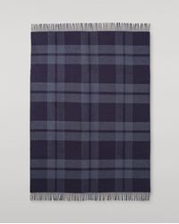 Johnstons of Elgin - Double Face & Cream Lambswool Throw - Lyst