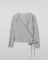 Johnstons of Elgin - Ballet Wrap Light Cashmere Cardigan - Lyst