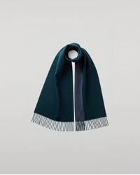 Johnstons of Elgin - Contrast Reversible Cashmere Scarf - Lyst
