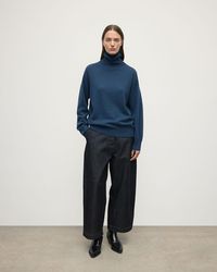 Johnstons of Elgin - Gauzy Cashmere Roll Neck Jumper - Lyst