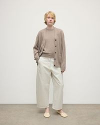 Johnstons of Elgin - Boyfriend-Fit Cashmere Cardigan - Lyst