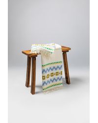 Johnstons of Elgin - Children's Zig Zag Blanket - Lyst