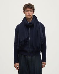 Johnstons of Elgin - Dark Cashmere Stole - Lyst