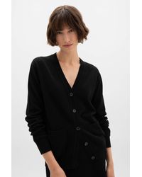 Johnstons of Elgin - Cashmere Boyfriend Cardigan - Lyst