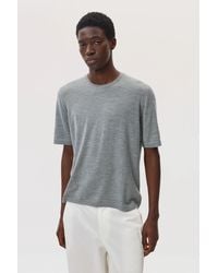 Johnstons of Elgin - Superfine Merino Light T-Shirt - Lyst
