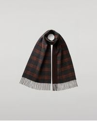 Johnstons of Elgin - Reversible Tartan Cashmere Scarf - Lyst
