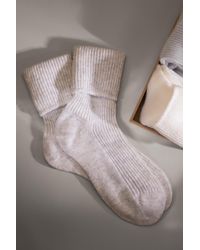 Johnstons of Elgin - 'Sweet Dreams' Cashmere Bed Socks Gift Set - Lyst